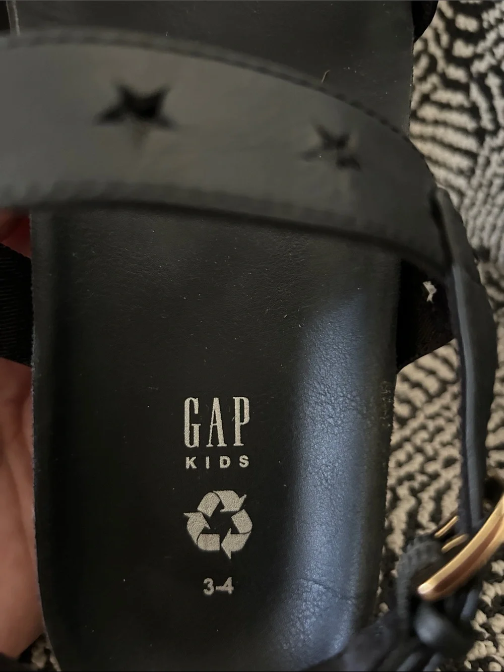 Girl’s GAP Black Sandals